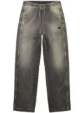 Diesel D-Martians Track 068HT wide-leg jeans - Grey