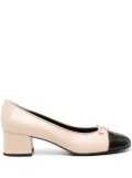Tory Burch Cap-Toe 45mm leather pumps - Pink