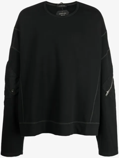 Nicolas Andreas Taralis sweat en coton à coupe oversize