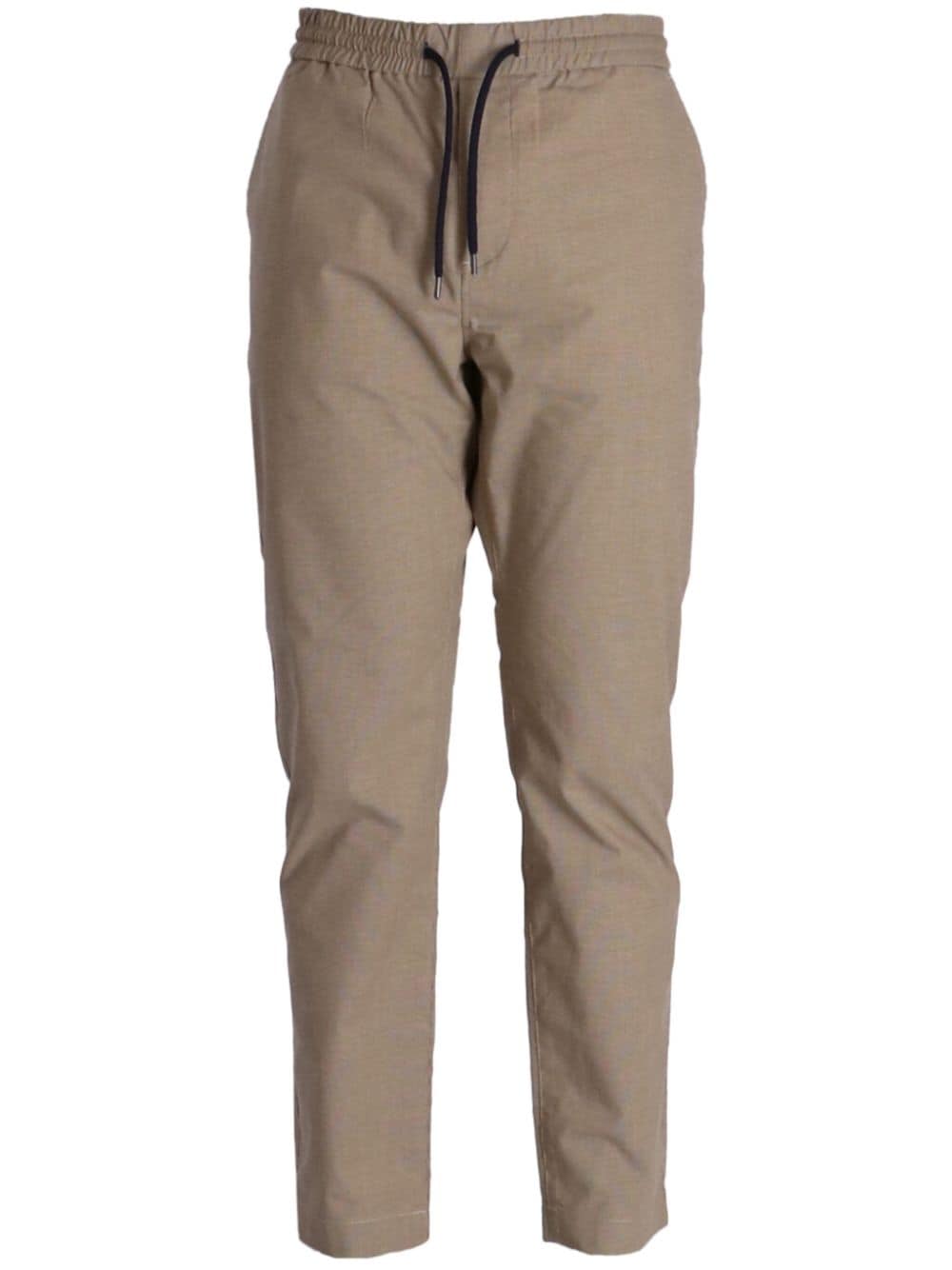 Ps By Paul Smith Tapered-leg Drawstring Track Pants In Neutrals