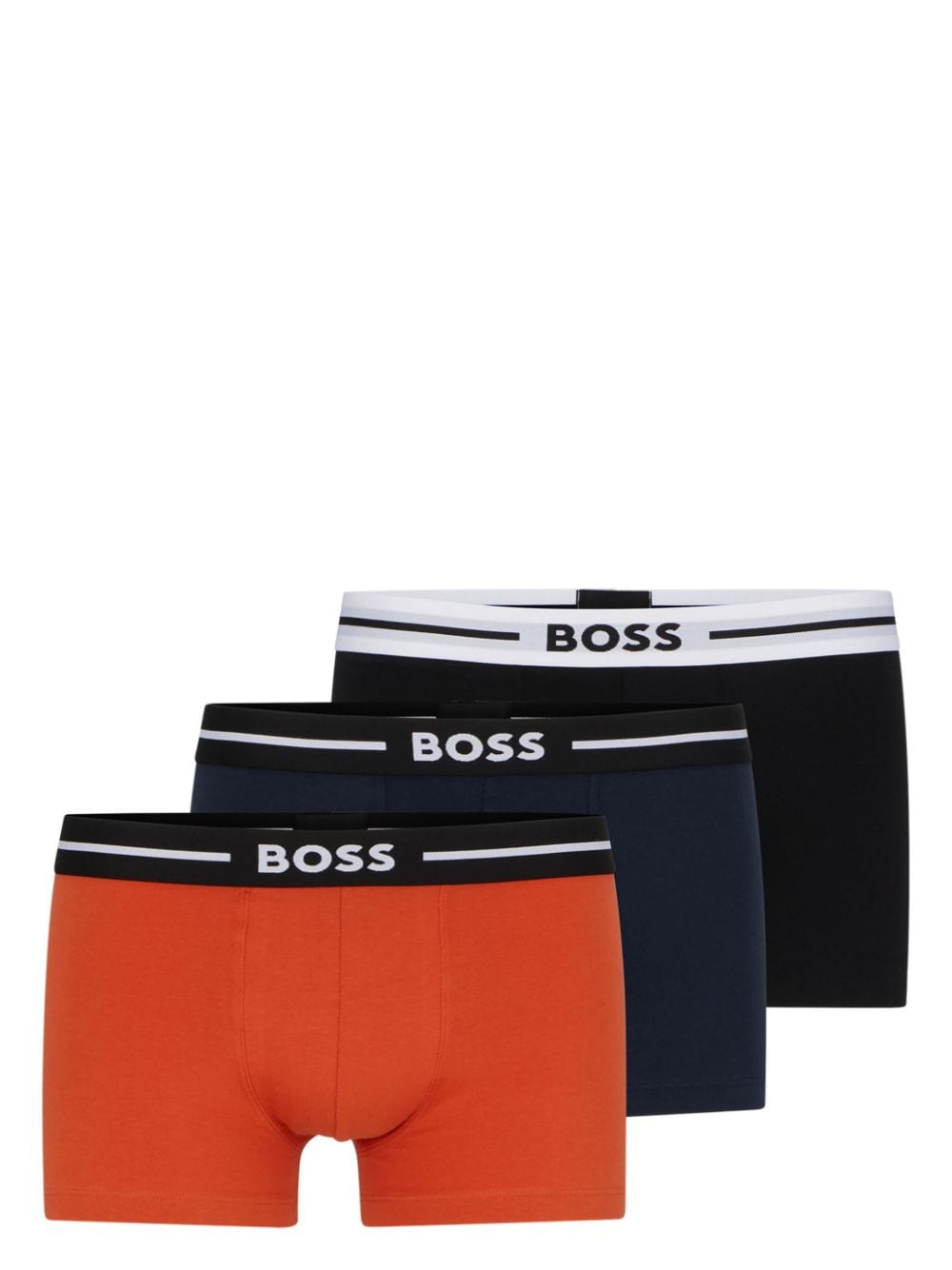 Hugo Boss Logo-print Cotton Boxer Set In Black