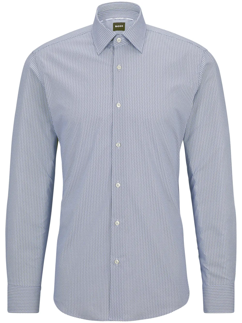 BOSS Camisa com estampa gráfica | Azul | Image 1