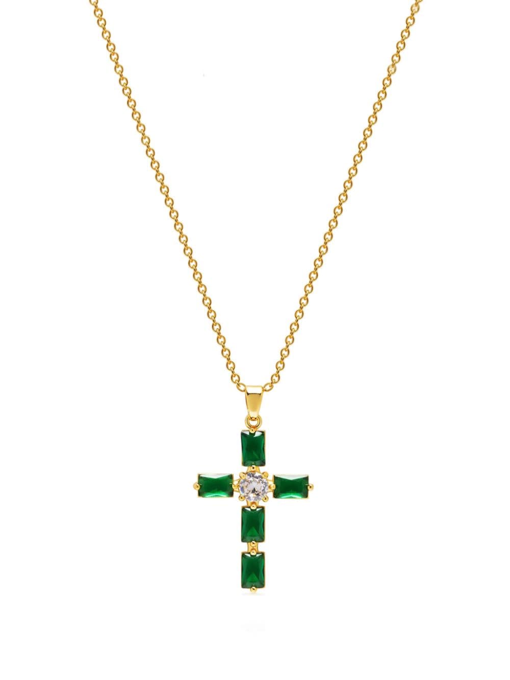 Nialaya Jewelry Collana con cristalli - Oro