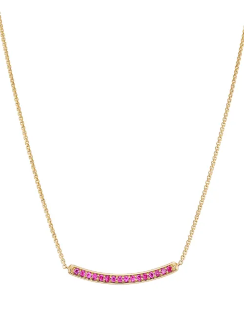 Collier Petite Pavé Bar en 18ct - David Yurman - Modalova