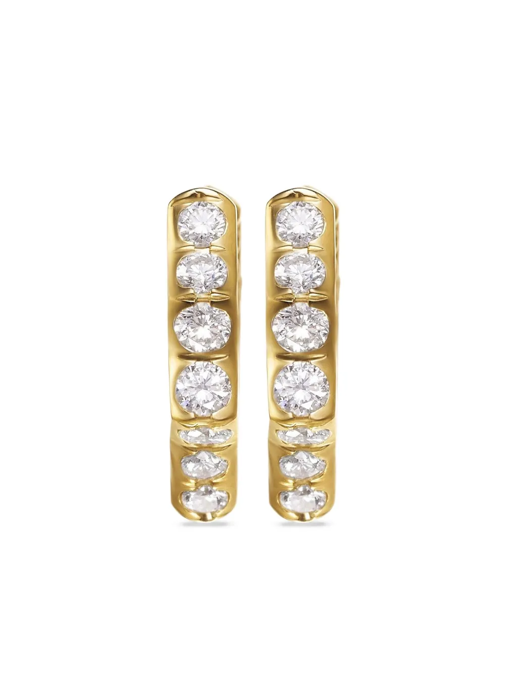 David Yurman boucles d'oreilles Stax en or 18ct | or | Image 1