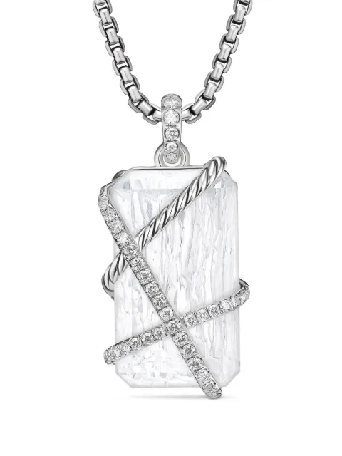 David Yurman bracelet Cable Loop en argent sterling serti de diamants