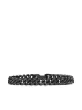 David Yurman Curb Chain diamond bracelet (8mm) - Black