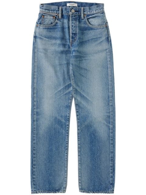 Moussy Vintage Graceland mid-rise straight-leg jeans