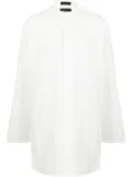 Nicolas Andreas Taralis long-sleeve cotton shirt - White