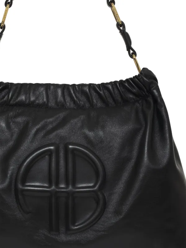 【関税込み】Kate Shoulder Bag - ANINE BING - Leather - Black ANINE BING Kate Shoulder Bag | Shopbop