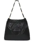 ANINE BING Kate leather shoulder bag - Black
