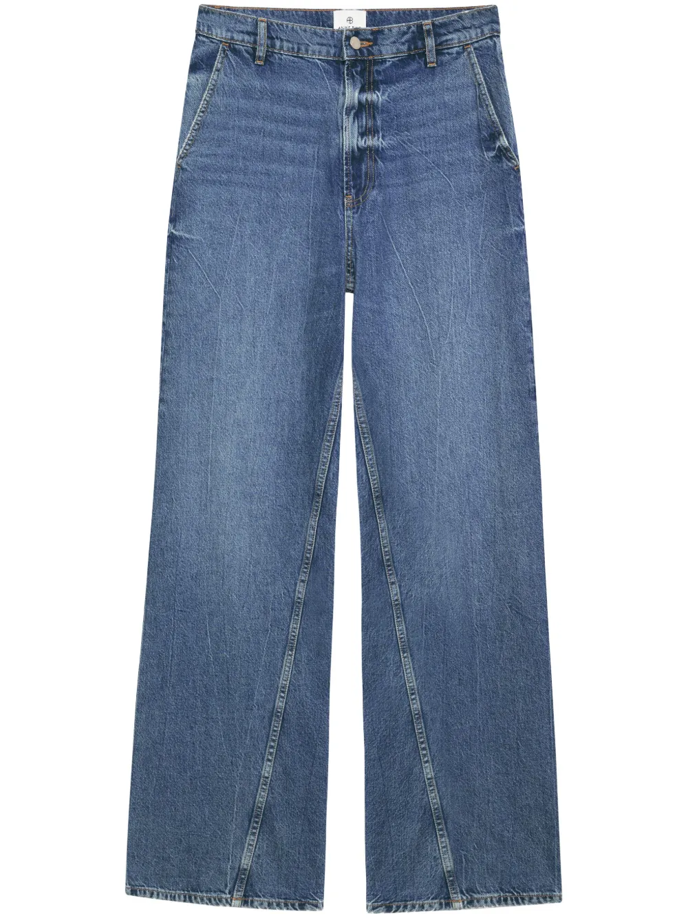 ANINE BING Straight jeans Blauw