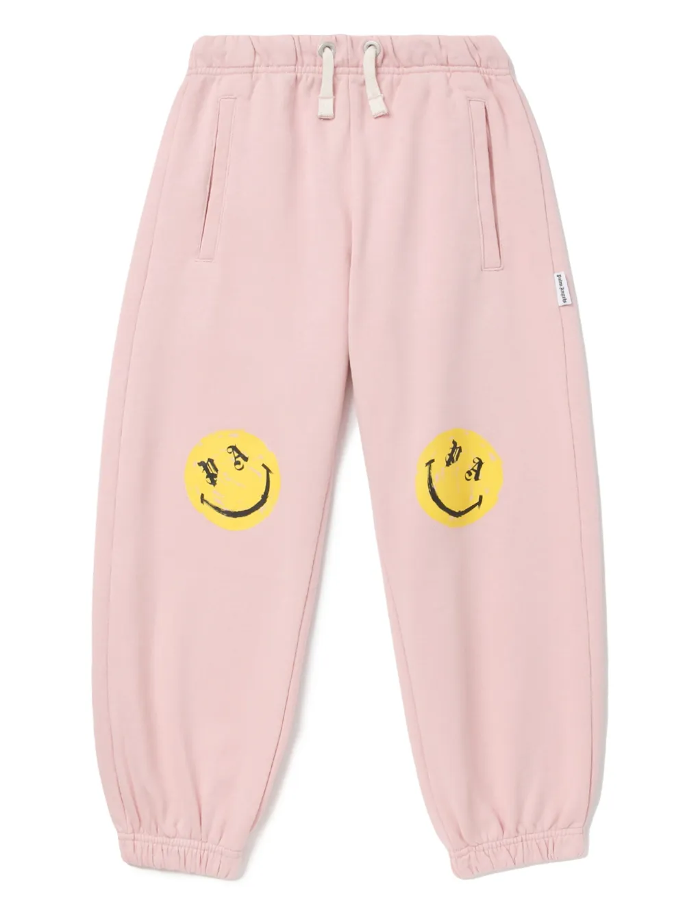 Palm Angels Kids Pantaloni sportivi con stampa - Rosa