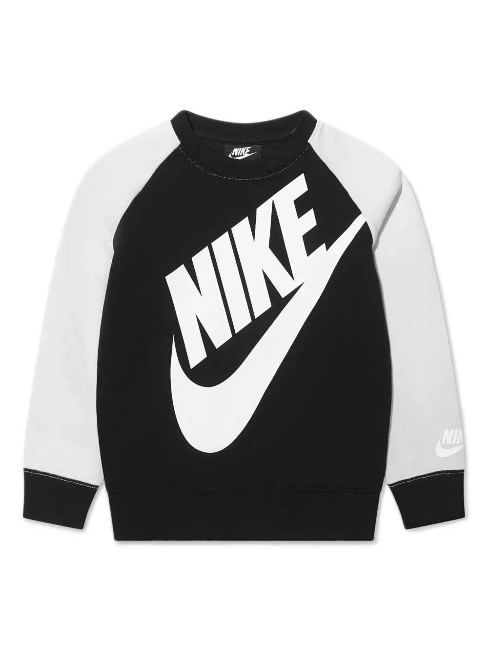 Nike Kids Jersey trainingspak met logoprint Zwart