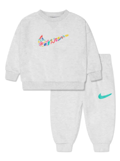 Nike Kids logo-print tracksuit
