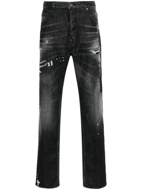 DSQUARED2 distressed straight-leg jeans Men