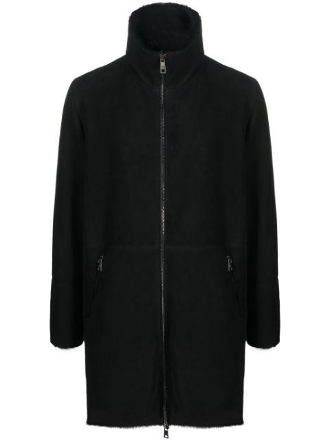 Giorgio Brato  zip-fastening shearling coat