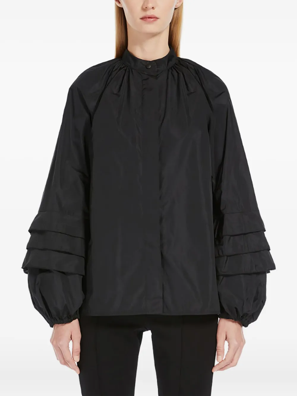 Max Mara tiered-sleeve blouse | Black | Image 1