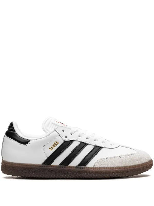 Adidas Samba "FTWWHT/CBlack/Vivred" Sneakers | White | FARFETCH JO