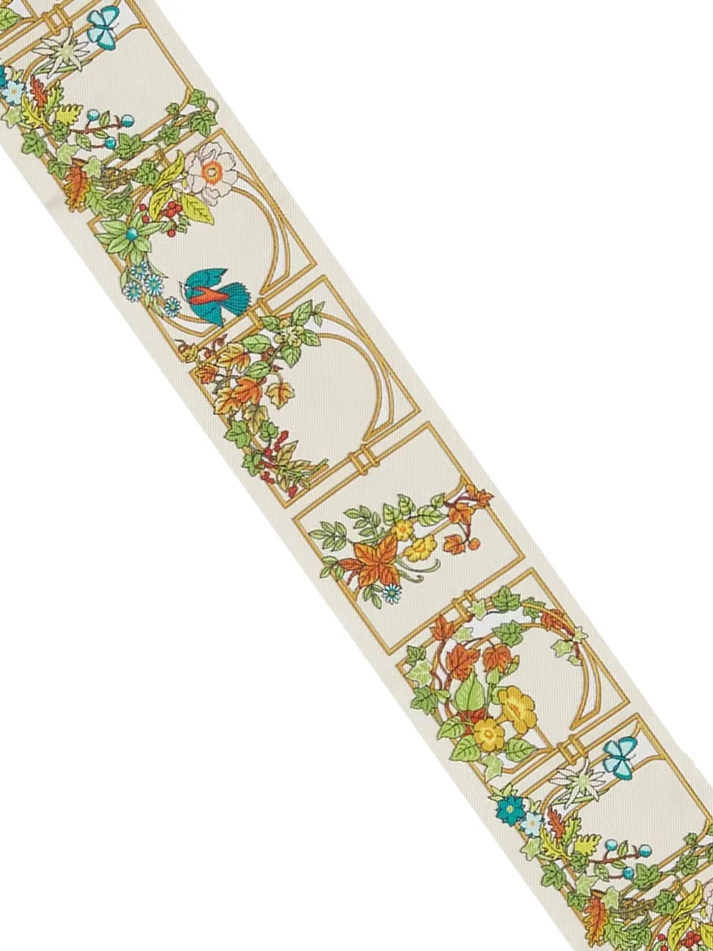 Gucci Sjaal met bloemenprint Beige