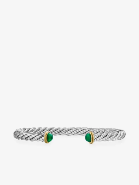 David Yurman bracelet torque Cable en or 14ct et argent sterling (6 mm)