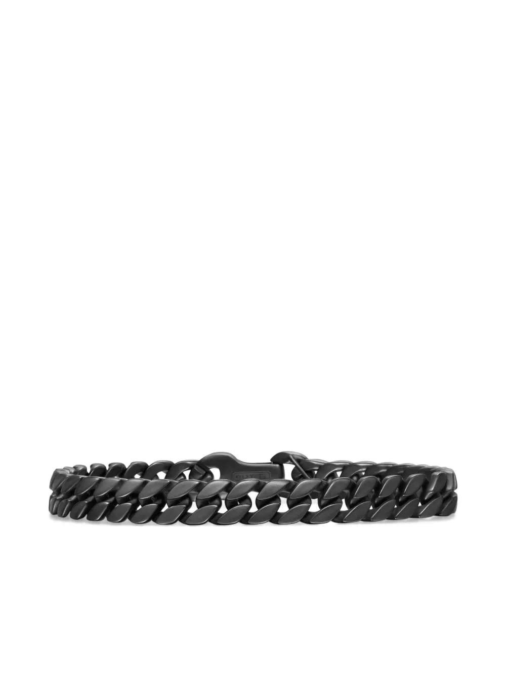 David Yurman Curb Chain titanium bracelet (8mm) | Black | Image 1