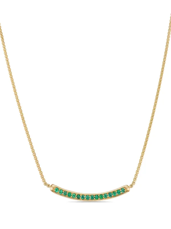 David yurman emerald necklace discount