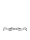 David Yurman sterling silver Zig Zag Stax™ diamond cuff bracelet (5mm)