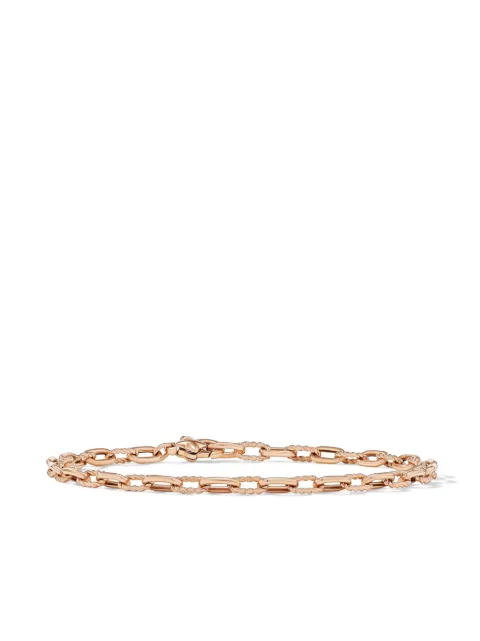 David Yurman 18kt rose gold Madison chain bracelet