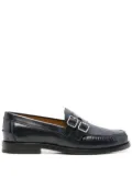 Gucci GG Supreme monk shoes - Blue