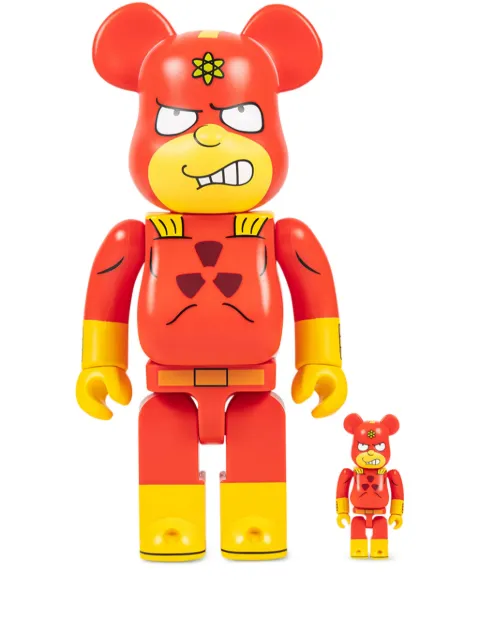 MEDICOM TOY x The Simpsons Radioactive Man BE@RBRICK 100% and 400% figure set