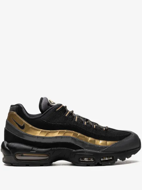 Nike Air Max 95 Premium "Black/Metallic Gold/Anthracite" Sneakers