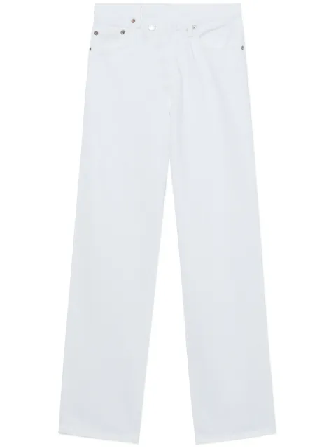 AGOLDE Criss Cross straight-leg jeans