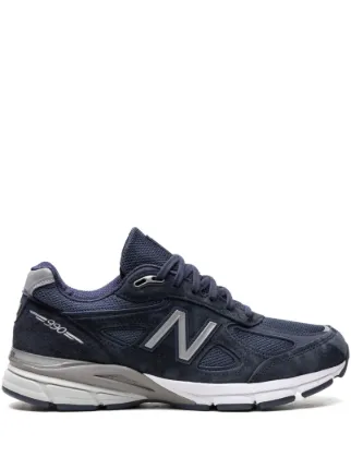 New Balance 990v4 スニーカー | ブルー | FARFETCH JP