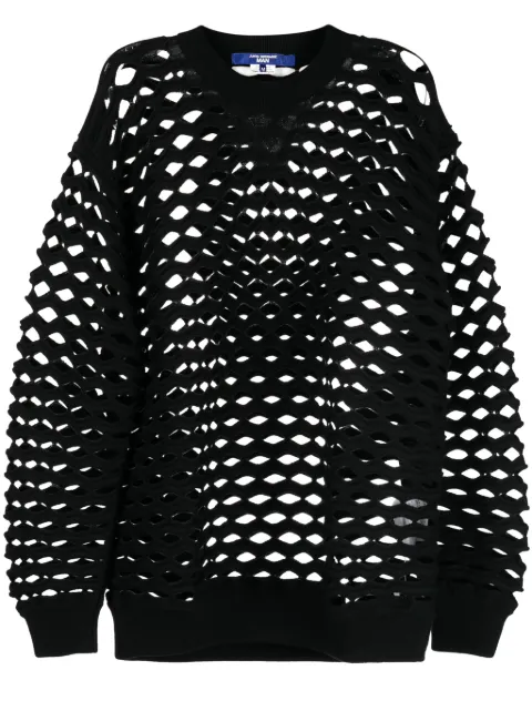 Junya Watanabe MAN suéter con detalle de cortes a láser