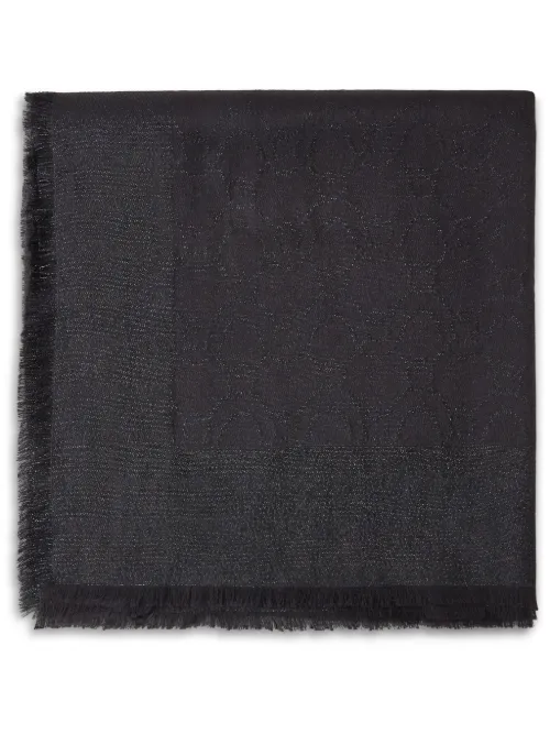 Écharpe à bords frangés - Ferragamo - Modalova