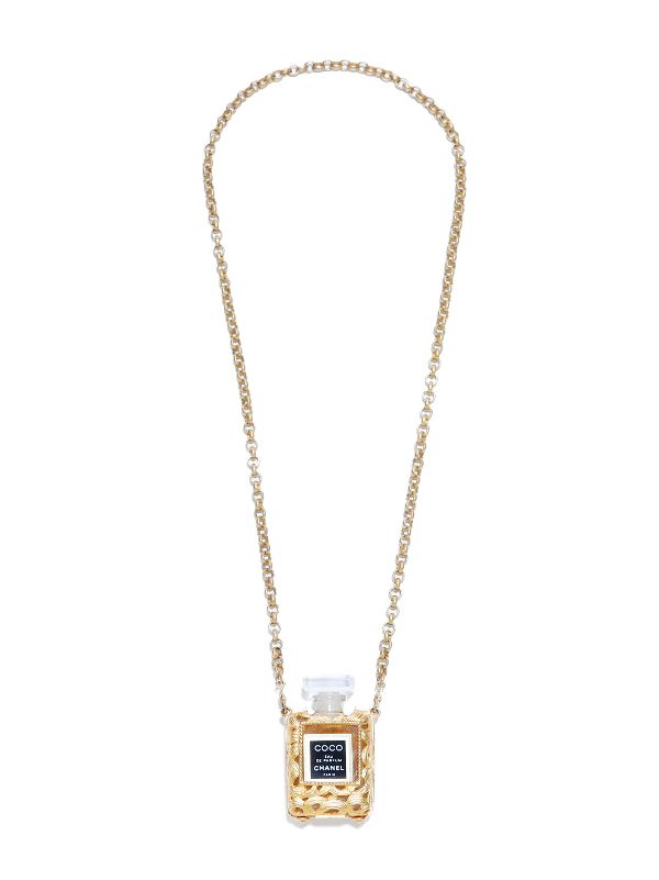 Chanel bottle deals necklace