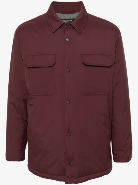 Kiton surchemise à manches longues