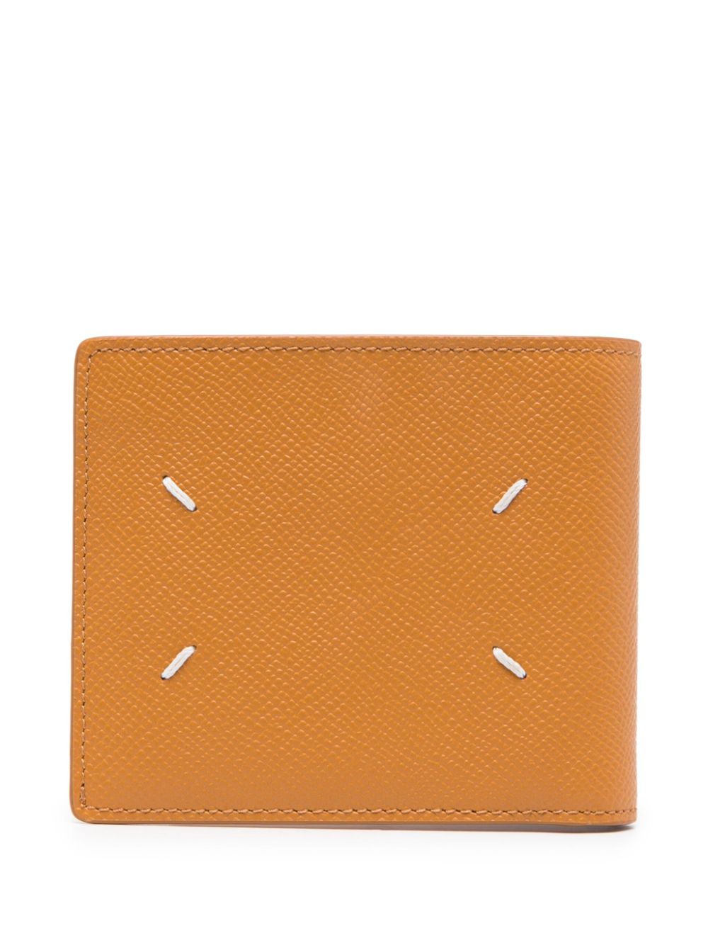 Maison Margiela four-stitch logo wallet - Bruin