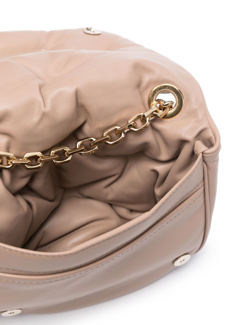 Shop Maison Margiela Small Glam Slam Shoulder Bag In Neutrals