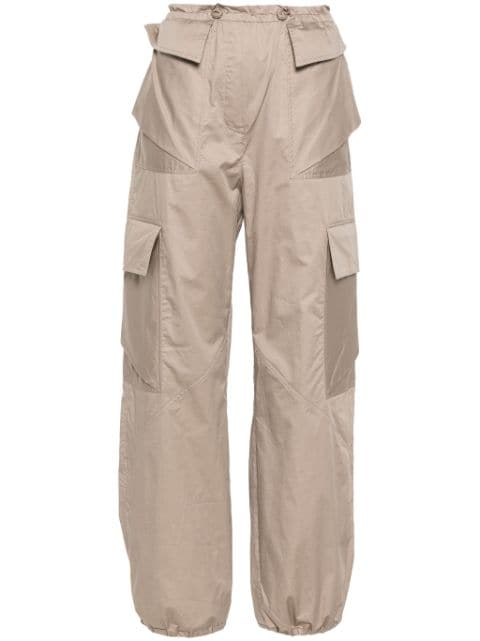 MUNTHE Larch straight-leg cargo trousers