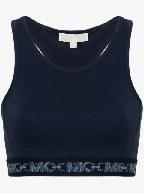 Michael Michael Kors bra deportivo con logo en las tiras