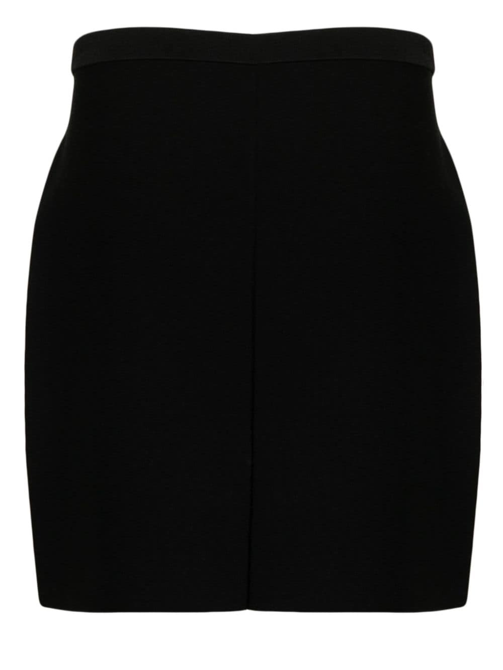 Shop Theory Ribbed Mini Skirt In Black