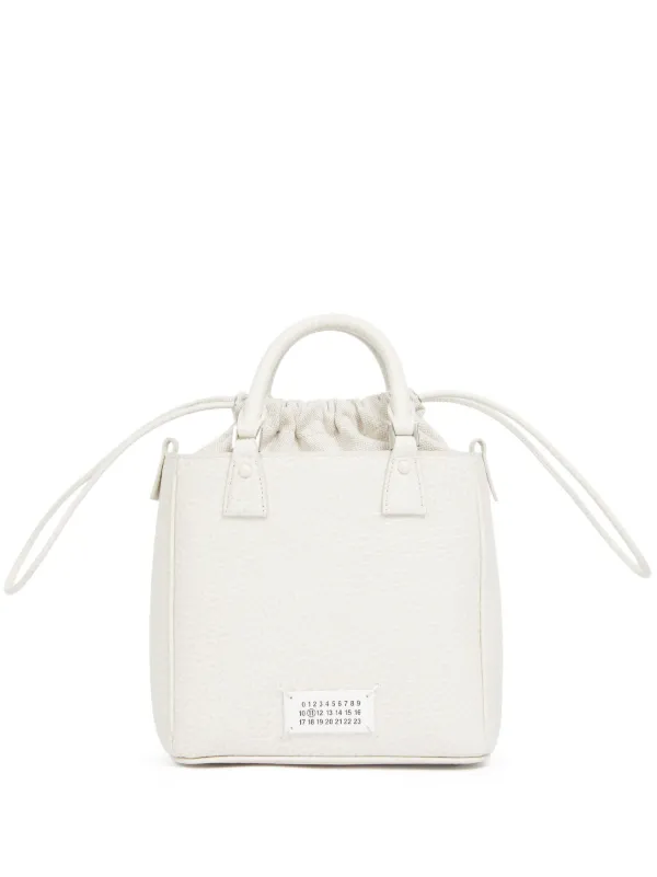 【MAISON MARGIELA】5AC TOTE VERTICAL BAG MAISON MARGIELA - 5ac Tote Vertical Grained Leather Bag