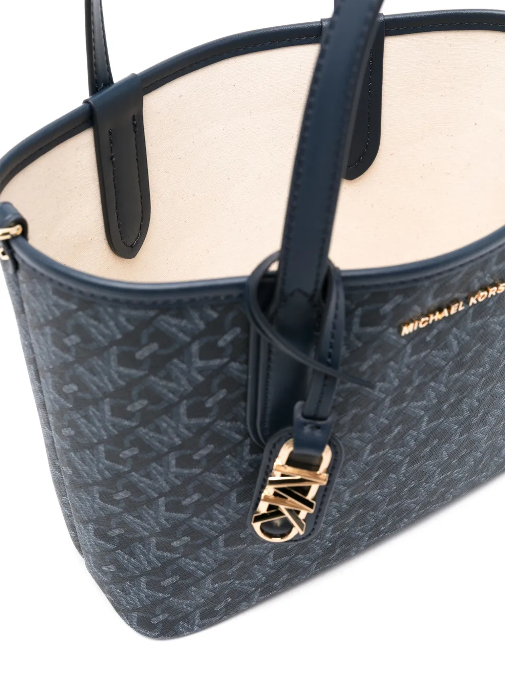 Michael Kors Shopper met open bovenkant Blauw