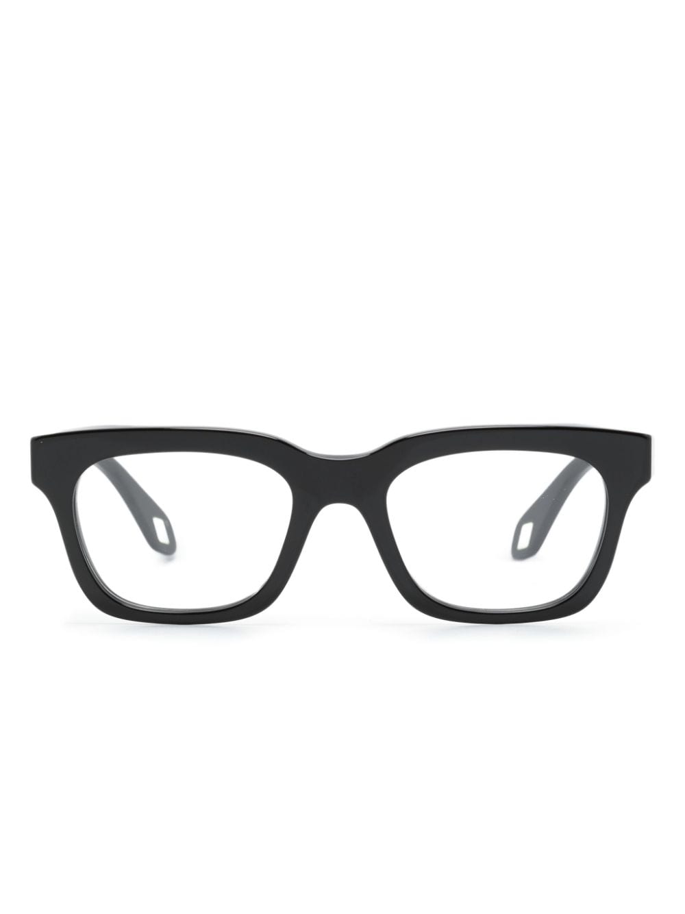Giorgio Armani Square-frame Glasses In Black