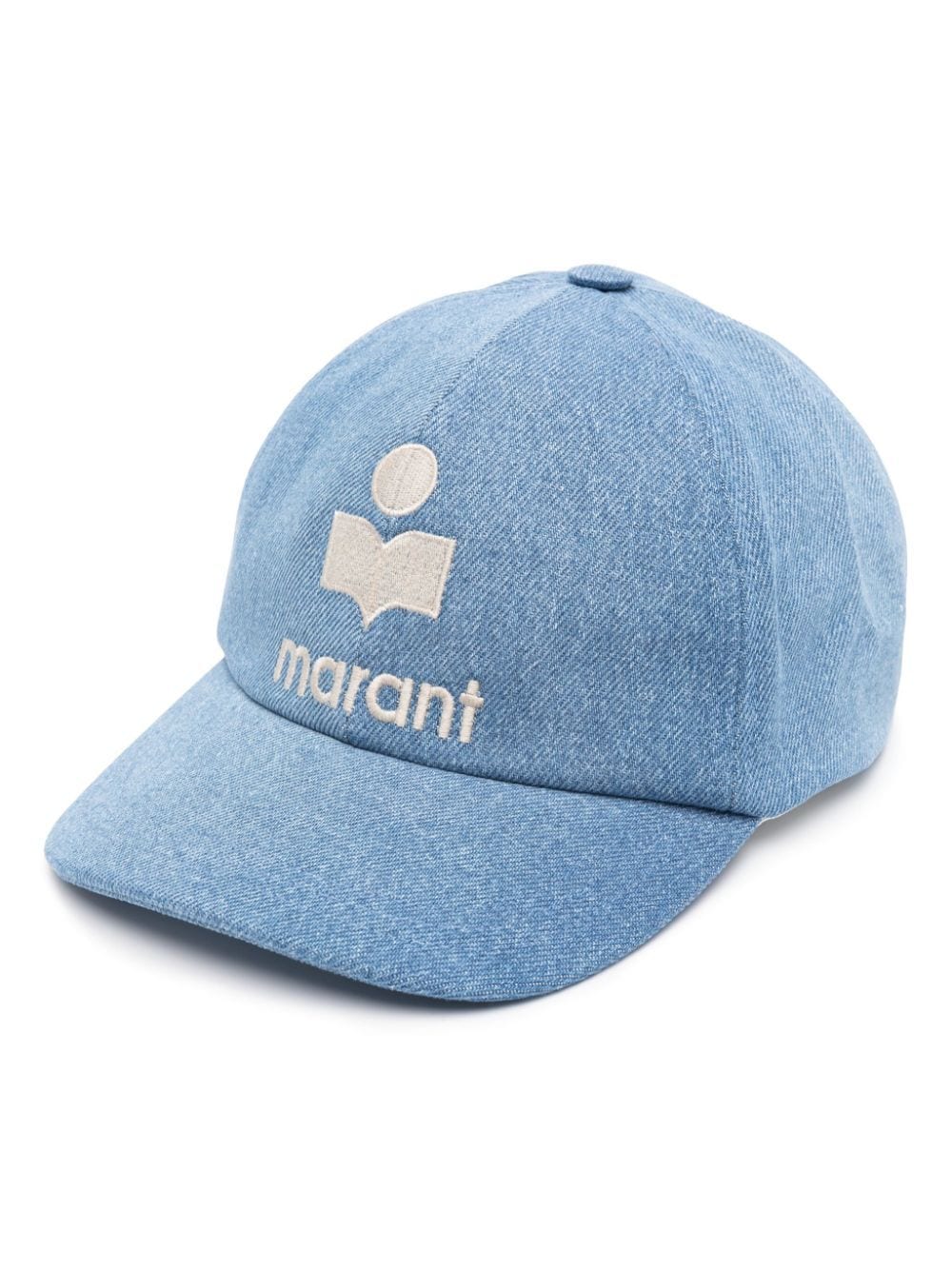 Shop Marant Tyron Logo-embroidered Cap In Blue
