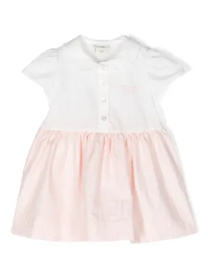Dolce & Gabbana Kids ロゴ ワンピース | ホワイト | FARFETCH JP