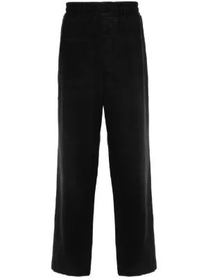 Acne Studios ストレートパンツ | ブラック | FARFETCH JP