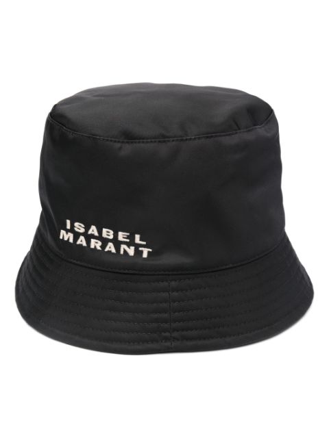 ISABEL MARANT Haley logo-embroidered bucket hat Women